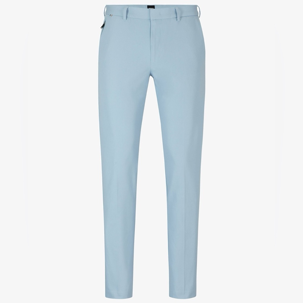 Boss Light Blue Tailored Trousers